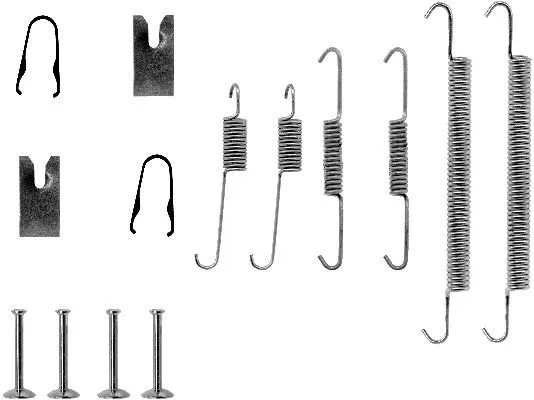Accessory Kit, brake shoes (X0100)