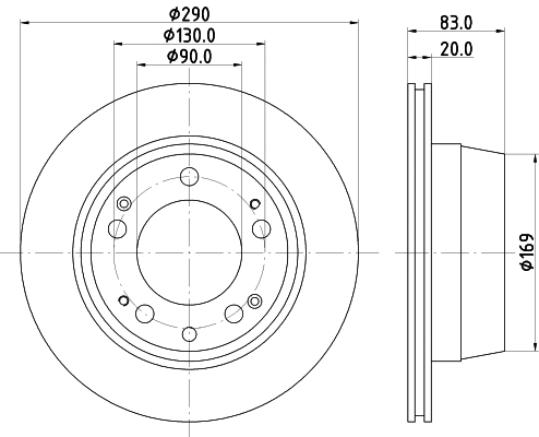 Brake Disc (52604)