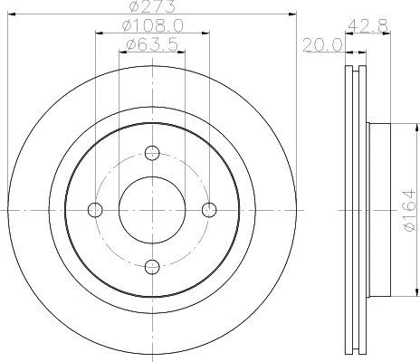 Brake Disc (54725)