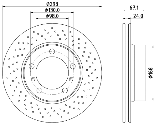 Brake Disc (54652)