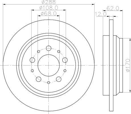 Brake Disc (54492)