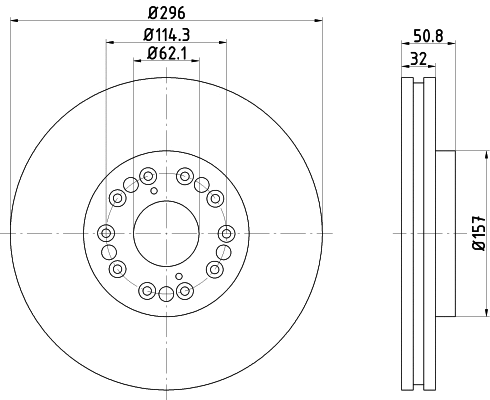 Brake Disc (50340)