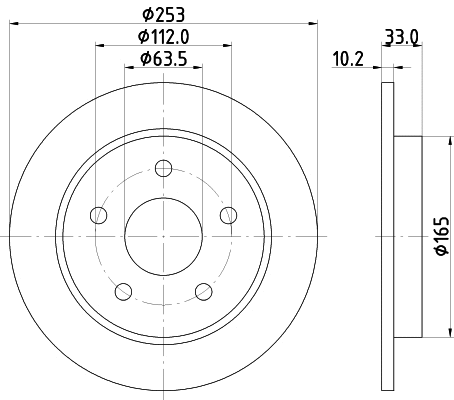 Brake Disc (51007)