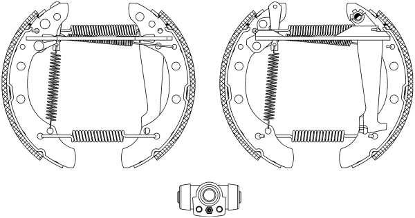 Brake Shoe Set (R0240)