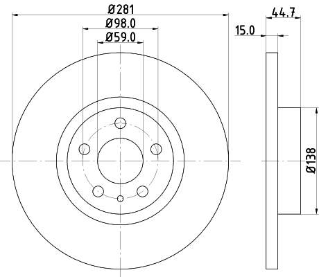 Brake Disc (50252)