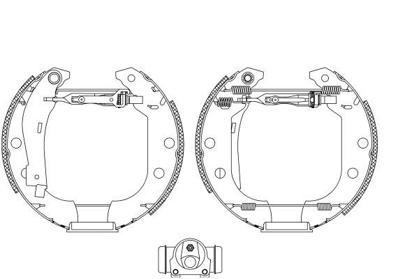 Brake Shoe Set (R0900)