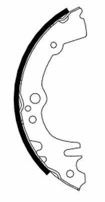 Brake Shoe Set (H9535)