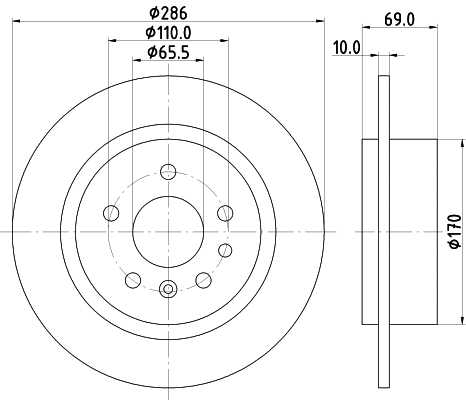 Brake Disc (50279)
