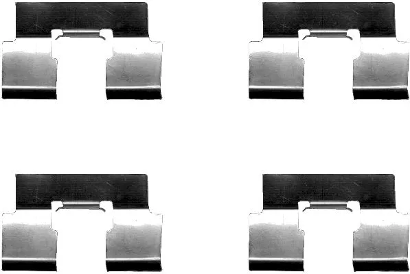 Accessory Kit, disc brake pad (K0097)
