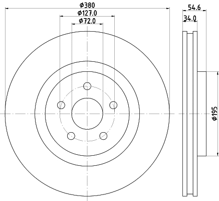 Brake Disc (55819)