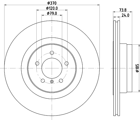 Brake Disc (54552)
