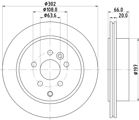 Brake Disc (54628)