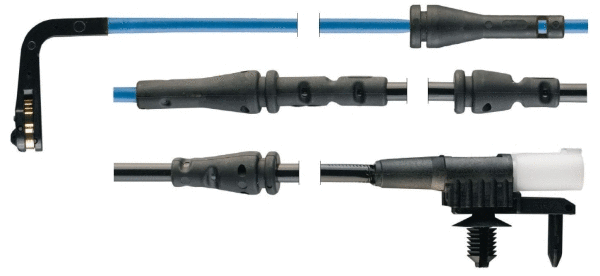 Warning Contact, brake pad wear (P8716)