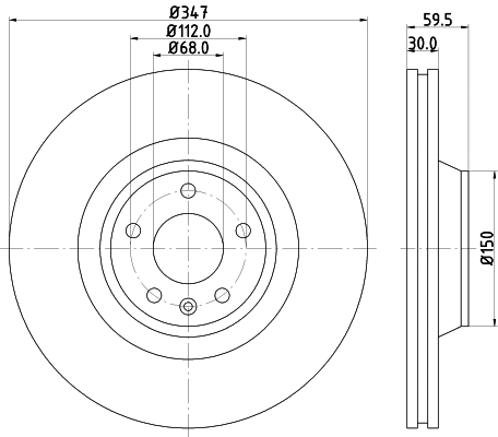 Brake Disc (54324)