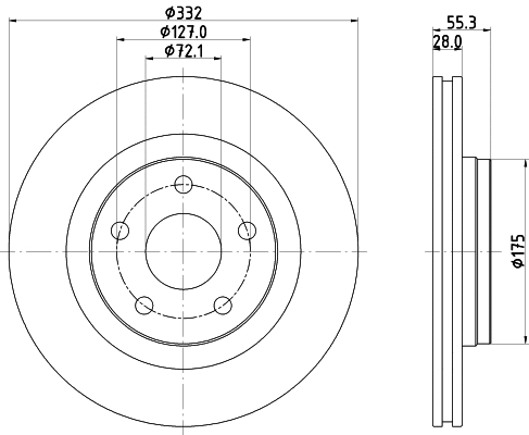 Brake Disc (55788)