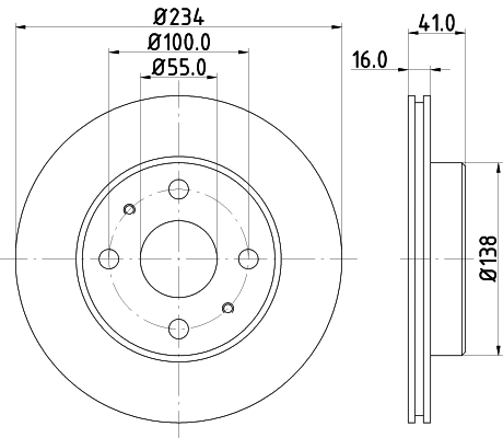 Brake Disc (54291)
