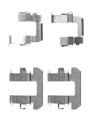 Accessory Kit, disc brake pad (K0444)
