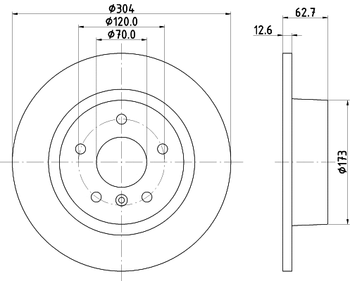 Brake Disc (50248)