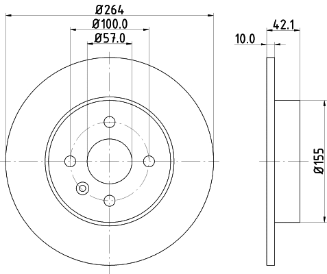 Brake Disc (54247)