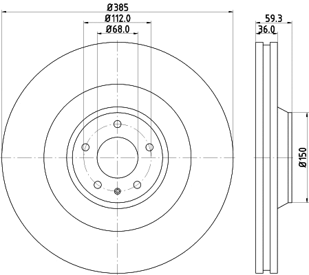 Brake Disc (54842)