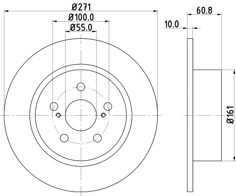 Brake Disc (54265)