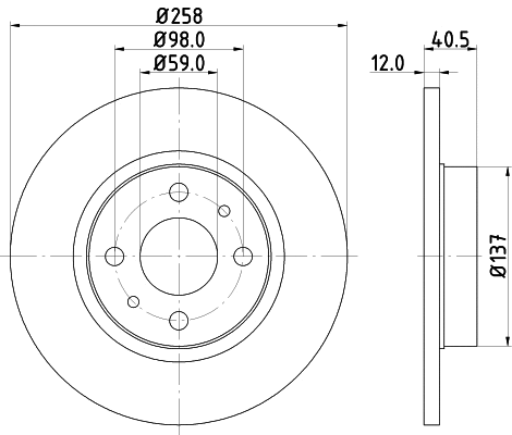 Brake Disc (50910)
