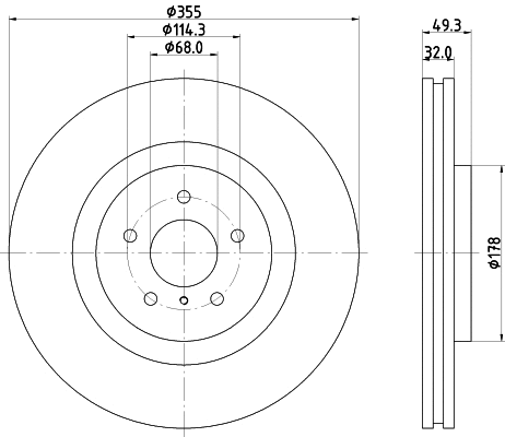 Brake Disc (54991)