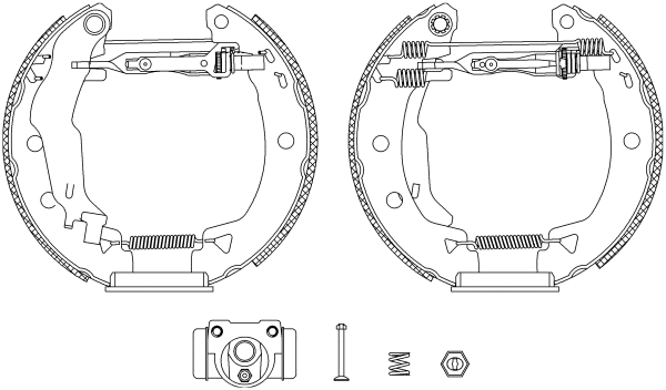 Brake Shoe Set (R0715)