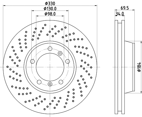 Brake Disc (54499)