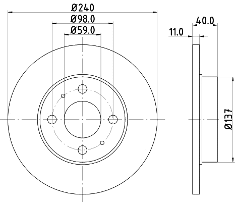 Brake Disc (50117)