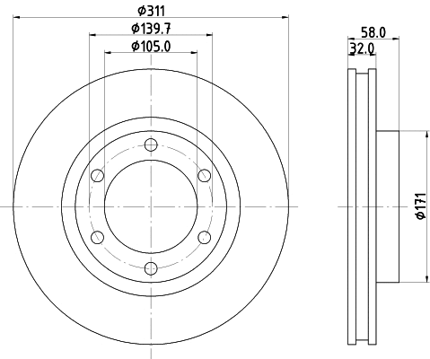 Brake Disc (53637)