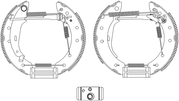 Brake Shoe Set (R1294)