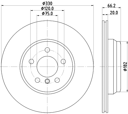 Brake Disc (55419)