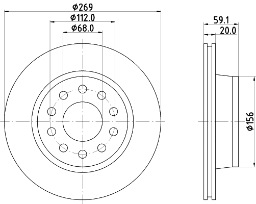 Brake Disc (53967)