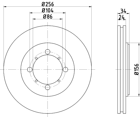 Brake Disc (52216)
