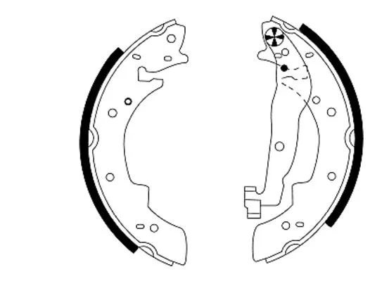 Brake Shoe Set (H9205)