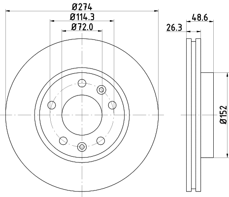Brake Disc (54469)