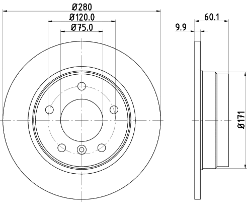 Brake Disc (50413)