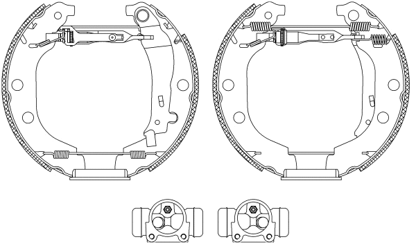 Brake Shoe Set (R0705)