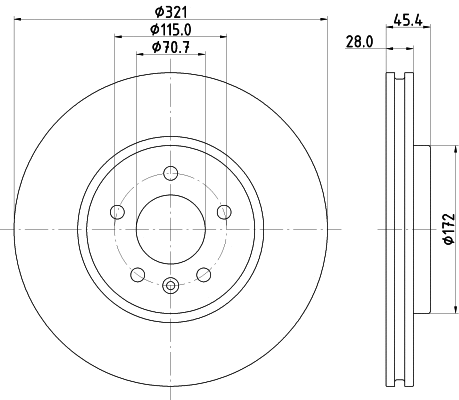 Brake Disc (56055HC)