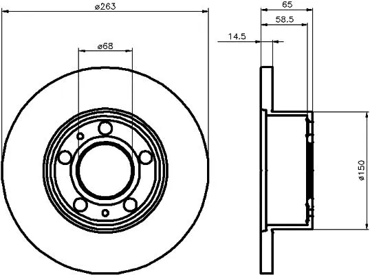 Brake Disc (54004)