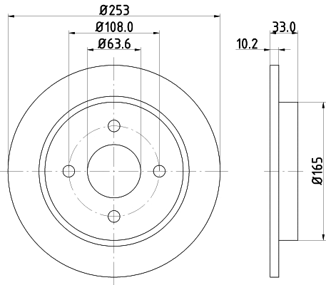 Brake Disc (51008)