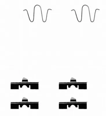 Accessory Kit, disc brake pad (K0070)