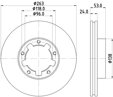 Brake Disc (54746)