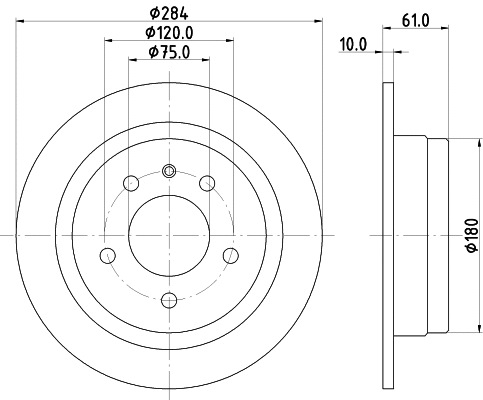 Brake Disc (50409)