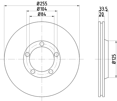 Brake Disc (52209)
