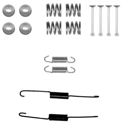 Accessory Kit, brake shoes (X0216)