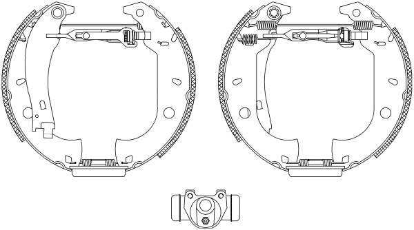 Brake Shoe Set (R0545)
