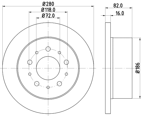 Brake Disc (54161)