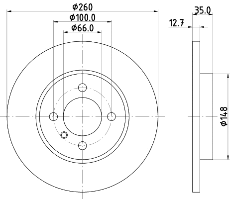 Brake Disc (50403)